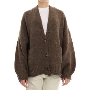 CARDIGAN 3 BOTTONI TORTORA